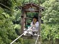 Human powered ropeway "Yaen"  野猿