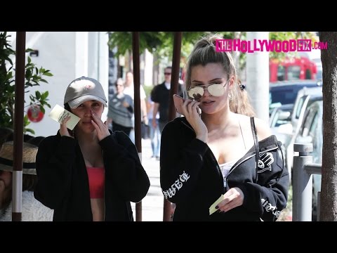 Alissa Violet & Chantel Jeffries Are Asked About The Jake Paul Breakup At Urth Caffe 3.7.17