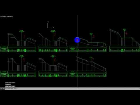 Kéo đường địa chất - Nhiều trắc ngang một lần quét chọn