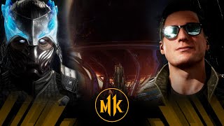 Mortal Kombat 11 - Blizzard King Sub-Zero Vs Johnny Cage Very Hard