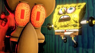 Sinister Squidward Goes On A Rampage In This Spongbob Horror Game