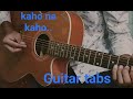 Kaho na kaho | Acoustic Guitar Tabs | murder