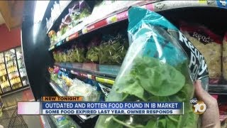 Outdated, rotten food found in Imperial Beach Market