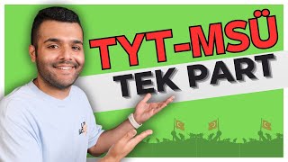 MSÜ -TYT TEK PART Geometri | Tek da Öğren ! + PDF #merkezeteget