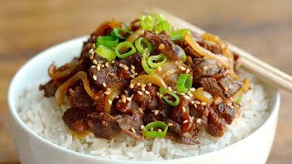Easy Korean BBQ-Style Beef (Bulgogi)
