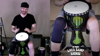 X8 Drums Lava Lamp Djembe - Groove by N8