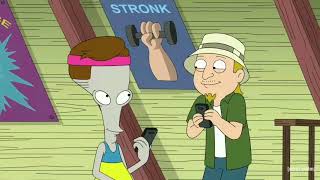 American Dad - Rodger And Rogu Doing Push Ups