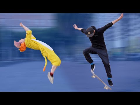 Aaron Kyro Free Parkour Lesson!?