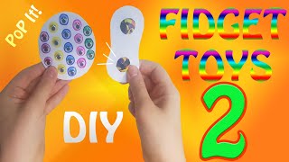 Diy Fidget Toys Pop-It Toys Evadan Popit Yapımı Evde Fidget Yapımı
