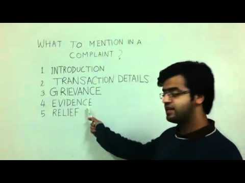 Details jo consumer complaint main daalni chaahiye hain. Part 4/7 Hindi