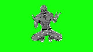 Hakari Green Screen Manga Animation Jjk