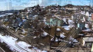 Mingo Junction Ohio Winter From The Sky