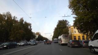 Видео Авто прогулки по Новосибирску за рулем - 7. Улица Богдана Хмельницкого в Новосибирске от Новосибирский Фотоблог, улица Богдана Хмельницкого, Новосибирск, Россия