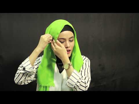 Tutorial Hijab By Wiedya Permata Putri Hamid Finalis Sunsilk Hijab Hunt 2015 - YouTube