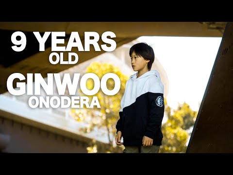 9 Years Old Japanese Skateboarder - Ginwoo Onodera