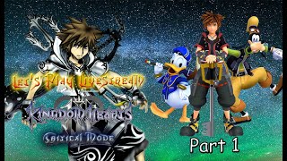 The adventure begins...Critical Mode! - Let's Play Kingdom Hearts 3 Critical Mode Part 1 + Q&A