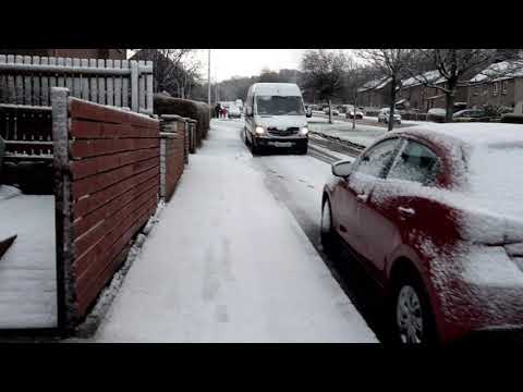 Snow in Edinburgh 10/02/2020