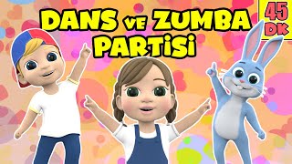 Enerji Patlaması 16 Şarkı 45 Dakika Çocuklar İçin Zumba & Dans Partisi Zumba Kids