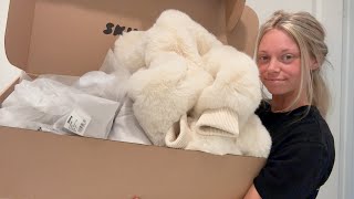 Skims Faux Fur Haul And Try On