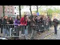 The Killers leaving the Intercontinental Hotel in Amsterdam