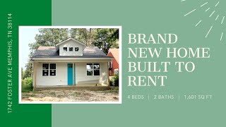 Brand New Home, Built To Rent!