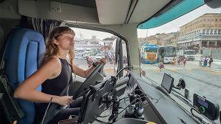 26 Years Old Female Truck Drivers Daily Routine