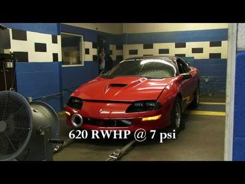 The turbo Camaro SS is ready for dyno tuning Time to see what this engine