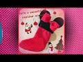 Bota o calcetín de navidad de Minnie