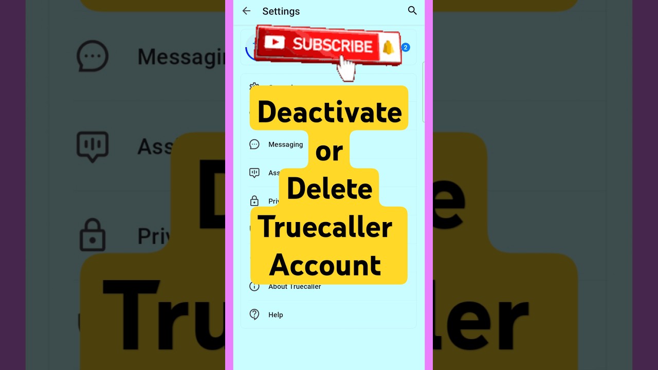 How to deactivate Truecaller Account? #shortsfeed How to deactivate Truecaller Account? #shortsfeed