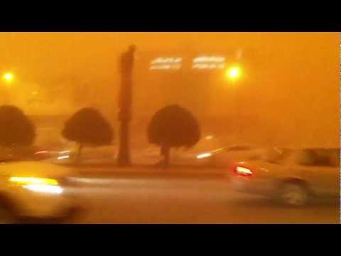 Extreme Sandstorm in riyadh