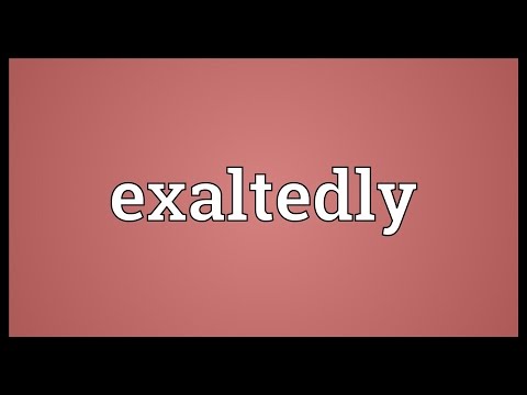 Header of exaltedly