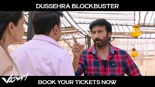 Viswam Dussehra Blockbuster Promo 2 Gopichand Kavya Thapar Sreenu Vaitlachitralayam Studios