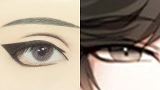 Jumin Han | Tutorial: Anime Eye Makeup 265