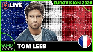 FRANCE SEND TOM LEEB TO ROTTERDAM! (REACTION) | FRANCE EUROVISION 2020 | EUROVOXX LIVE