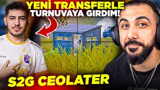 YENİ S2G OYUNCUSU CEOLATER İLE GİZLİCE TURNUVAYA GİRDİM!! (BU ÇOCUK EFSANE!) | P