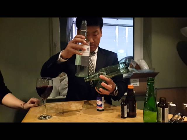 Unbelievable Bottle Balancing By Rocky Byun - Video