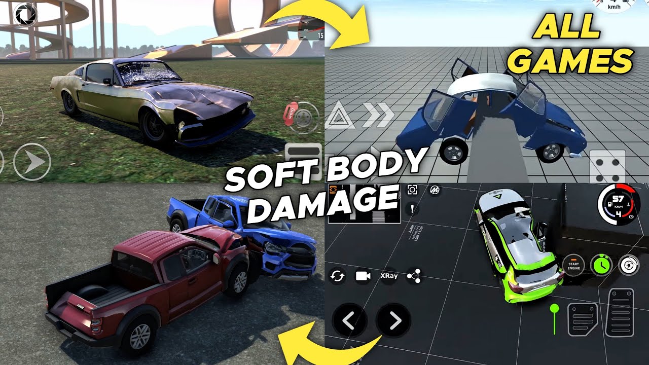 All Car Crash Simulator Games with Soft Body DAMAGE All Car Crash Simulator Games with Soft Body DAMAGE