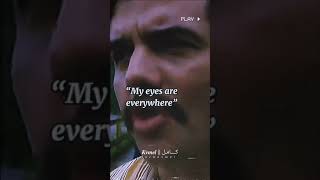 Pablo Escobar One Day, Im Going To Be The President Of The Republic Of Columbia..