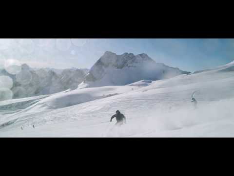 Skifahren auf der Zugspitze