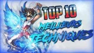 TOP 10 des meilleurs techniques dans les MANGAS/ANIMES