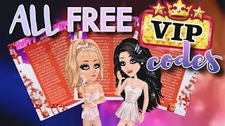 120 Free Vip Codes That Work Msp 2019
