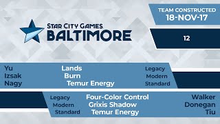 Scgbalt Round 12 - Yu, Izsak, Nagy Vs Walker, Donegan, Tiu Team Constructed