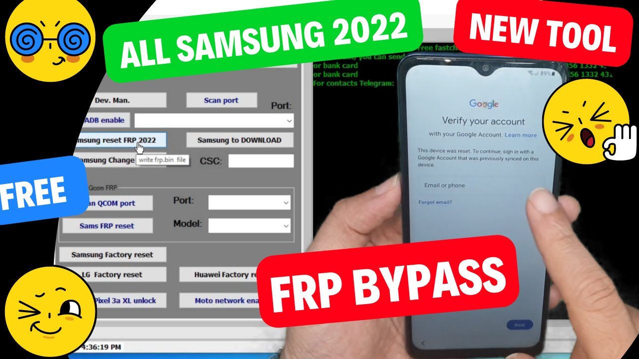 New All Samsung Frp Bypass Tool 2022 /Discover Many New All Samsung Frp Bypass Tool 2022 /Discover Many