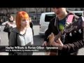 Hayley Williams singing Ignorance with Florian Gilbon