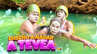 Le Enseño A Nadar A Tevea Un Dia Con El Crew