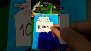 10 Sec Vs 10 Min Vs 10 Hours Drawing Satoru Gojo