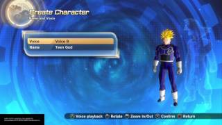 Dragon Ball Xenoverse 2 Creating Characters Random