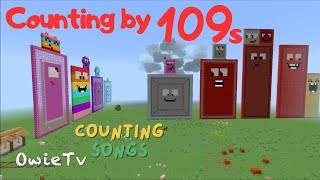 Counting By 109S Song Minecraft Numberblocks Counting Songs Math And Number Songs For Kids