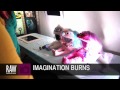 COURTNEY MONTGOMERYBURNS IMAGINATION BURNS) at RAW:Omaha Marvel 04/10/2013