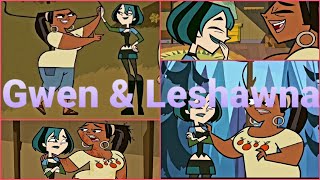Total Drama Interactions Gwen & Leshawna